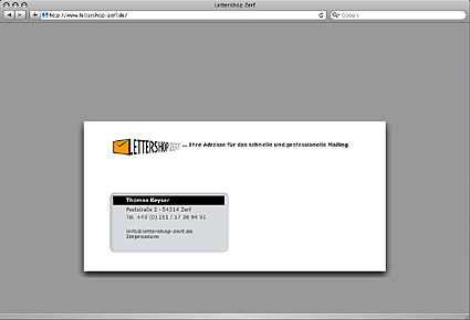 Website Lettershop Zerf